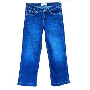 Sylvia Meis Mac Jeans Dark Blue “Rich Culotte” German Jeans Size 4